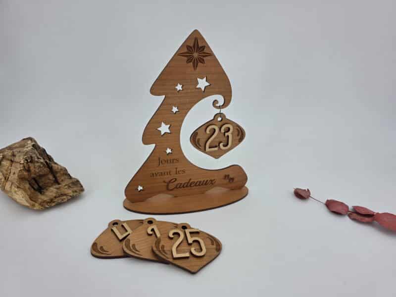 Calendrier Décompte Sapin