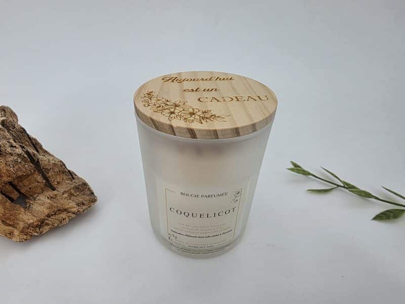 Bougie Fragrance de Grasse ~ Citation Positive