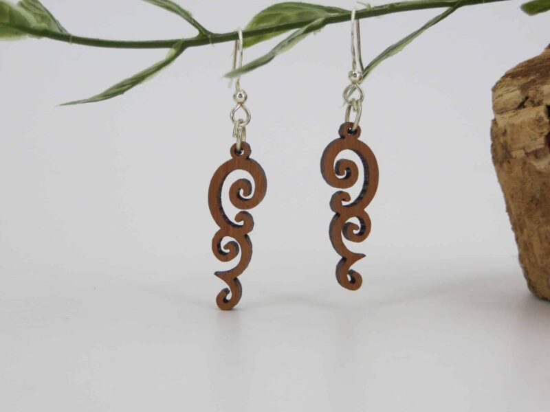 Boucles d’oreilles ajourées ~ Arabesques