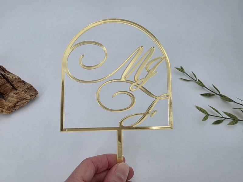 Cake topper en Acrylique