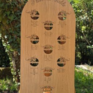 Plan de table panneau en bois – Image 4