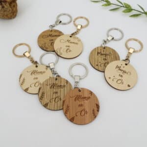 Porte-clés en bois – Image 11
