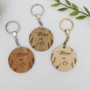 Porte-clés en bois – Image 4