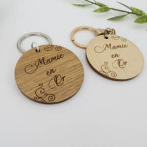 Porte-clés en bois – Image 3