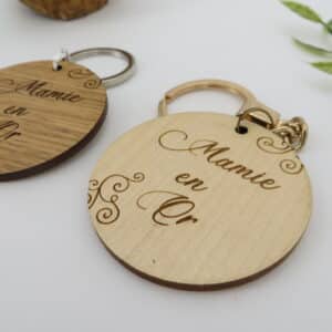 Porte-clés en bois – Image 2