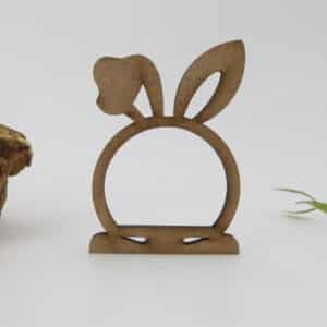 Ronds de serviette Pâques en MDF – Image 3
