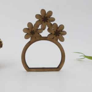 Ronds de serviette Pâques en MDF – Image 5