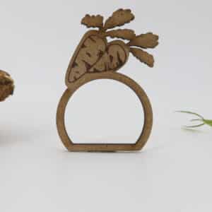 Ronds de serviette Pâques en MDF – Image 6