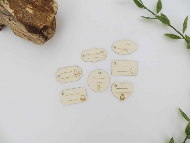 Etiquettes gravées Pâques