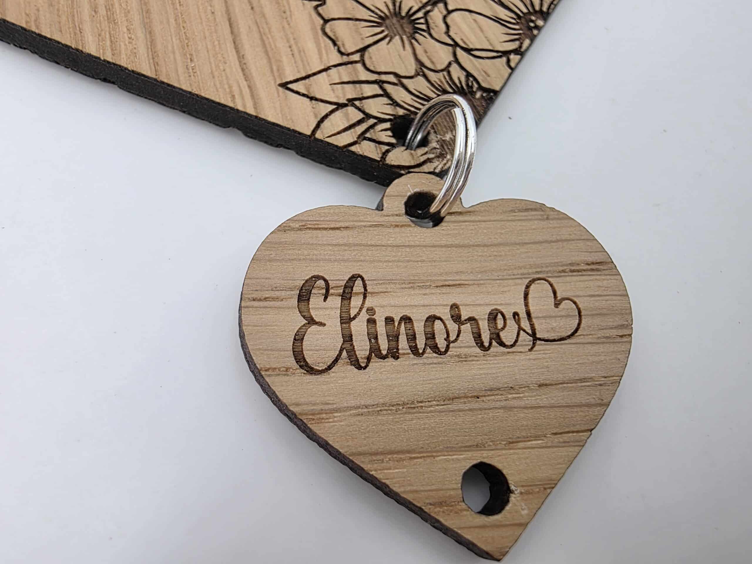 Décoration Murale Cœur et Pendentifs prénom – Image 4